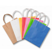 Geschenktasche 21809 Geschenktragetasche | 18x8x21cm, allgemein, mit gedrehtem Papiertragegriff, 18cm x 21cm, 3 l